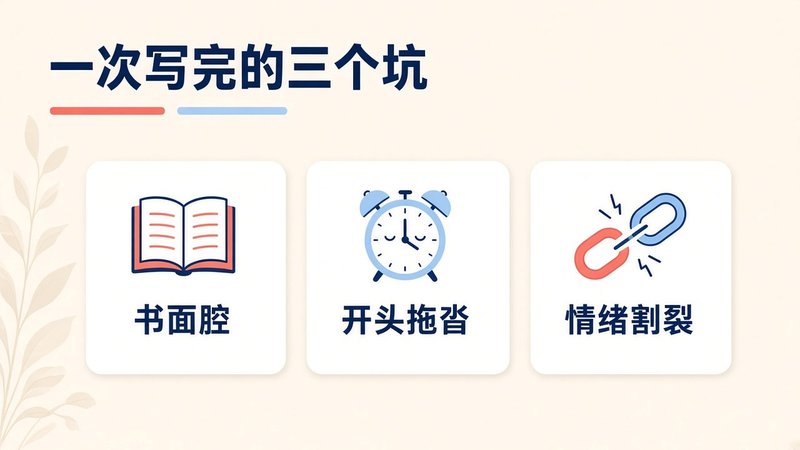 一次写完的三个坑