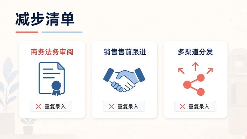 减步清单